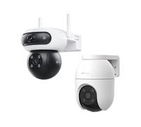 EZVIZ Kit Caméras Surveillance WiFi Extérieures : C8C 2MP PT 360° & C90 4MP+4MP Dual Lens, Vision Nocturne Couleur, Détection Humaine, Suivi Intelligent, Audio Bidirectionnel