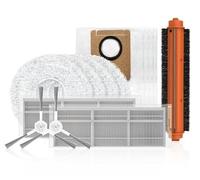 EZVIZ Kit d'accessoires pour RS20 Pro, Comprenant 1 x Brosse Principale, 2 x Brosses Latérales, 2 x Filtre Haute Efficacité, 2 x Paires de Serpillières, 3 x Sacs à Poussière
