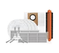 EZVIZ Kit d'accessoires pour RS20 Pro, Comprenant 1 x Brosse Principale, 2 x Brosses Latérales, 2 x Filtre Haute Efficacité, 2 x Paires de Serpillières, 3 x Sacs à Poussière