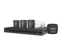EZVIZ 4K Caméra de Surveillance Extérieure, Kit Vidéo Surveillance avec 8CH 2To NVR et 4X Caméra PoE 8MP, Détection de Personne/Véhicule AI, Vision Nocturne de 30m avec Audio, IP67, H3K PoE 4K kit