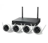 Ezviz NVR X5S Enregistreur Vidéo H3C Avec 4 Caméras Extérieures
