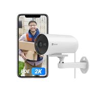 EZVIZ Caméra de surveillance H5 POE 2K Wi‑Fi ext. – Détection personne/véhicule Nuit couleur IP67
