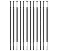 EZVXVV Rayons aérodynamiques à traction droite 14 G en acier avec embouts en laiton de 14 mm pour Mavic AKSIUM, Ksyrium, Equipe, CROSSRIDE, Cosmic 26ER, 700C