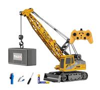 Ezweiji Grue Télécommandée Jouet, 11 Canaux Camion Grue RC