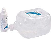 Ezy-Aid Gel à ultrasons de 5 l avec flacon de recharge de 250 ml | Gel de transmission transparent de 5 litres | Ne tache pas, certifié CE