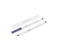 Ezy-Aid Marqueur de peau stérile | Encre violette de gentiane, règle dans un emballage stérile, emballé individuellement | Pointe fine, régulière, extra fine et large | Non toxique, sans danger pour