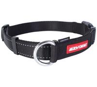 EzyDog Collier pour Chien Checkmate - Collier Anti-Traction pour Chien - Collier de Traction réglable pour Chiens de Grande, Moyenne et Petite Taille (M, Noir)