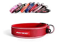 EzyDog Collier pour chien - rouge - M ( 39- 44 )