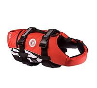 EzyDog Gilet de Sauvetage pour Chien - DFD - Idéal pour la Natation et la Sécurité de Votre Chien dans l'eau - Vêtements de Sécurité pour Animaux de Compagnie pour la Natation (L, Rouge)