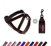 EzyDog Harnais baudrier de poitrail classique Noir_L
