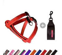 EzyDog Harnais baudrier de poitrail classique Rouge_S