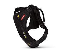 EzyDog Harnais de Sécurité Drive pour Chien - Harnais Voiture Testé Crash-Test - Avec Attache Ceinture, Ajustable (L, Noir)