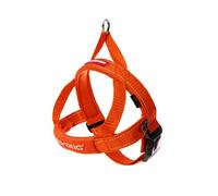 EzyDog Harnais Pose rapide - Orange (Orange flammes) - XS