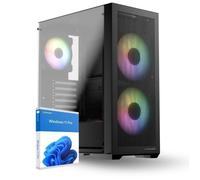 ezyPC Essential - PC Gamer - AMD Ryzen 5 5600X - AMD Radeon™ RX 7600 8 GB - 16GB DDR4 RAM - 1 TB SSD - Windows 11 Pro