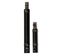 Ezyroller Classic Classic X Barres d'extension pour trike, scooter, extérieur, accessoire de rechange pour véhicule amusant à partir de 3 ans (noir, 110 + 197 mm)
