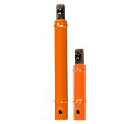 Ezyroller Classic X Rallonge de barres d'extension pour trike, scooter, accessoire de rechange pour véhicule amusant à partir de 3 ans (orange, 110 + 197 mm)