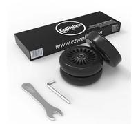 Ezyroller Mini rouleau de rechange en polyuréthane avec outils de rechange pour véhicule enfant tricycle extérieur véhicule amusant (noir)