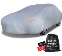 EzyShade Housse de Voiture de Sport imperméable à 10 Couches. Voir Le Tableau des Tailles du véhicule pour Un Ajustement précis. Housses d'extérieur Toutes Saisons. Corvette, Mustang, Trans Am
