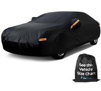 EzyShade Housse de Voiture imperméable à 10 Couches pour Toutes Les Saisons. Voir Le Tableau des Tailles du véhicule pour Un Ajustement précis. Housses extérieures complètes pour Voitures berline