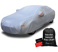EzyShade Housse de Voiture imperméable à 10 Couches pour Toutes Les Saisons. Voir Le Tableau des Tailles du véhicule pour Un Ajustement précis. Housses extérieures extérieures pour Voitures, berlines