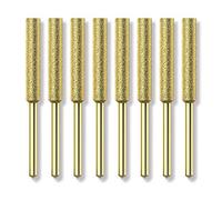 EzzDoo Lot de 8 disques d'affûtage diamant haute dureté 3/16 pour tronçonneuse électrique 4,8 mm