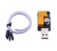 EZZON Watchdog Carte USB sans surveillance Redémarrage automatique Écran bleu Minuteur Redémarrage avec interrupteur pour système de surveillance du serveur