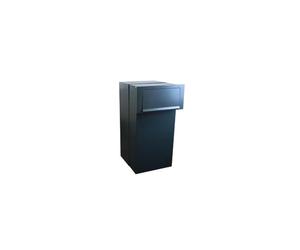 F-05 XXL Boîte à colis de 29,5-50,5 cm de profondeur Anthracite RAL 7016