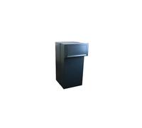 F-05 XXL Boîte à colis de 29,5-50,5 cm de profondeur Noir RAL 9005