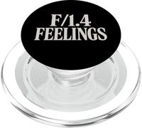 F/1.4 Sentiments Photographie Paramètres de l'appareil photo drôle Meme Citation PopSockets PopGrip pour MagSafe