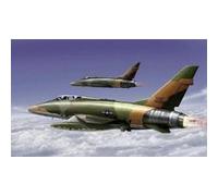 F-100F Super Sabre (North-American TF-100 2 Siège) Fighter Plastique Kit 1:72