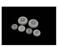 F-104 Wheels Late For Kinetic - 1:48e - Eduard Accessories G