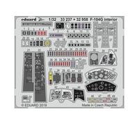 F-104g Interior For Italeri - 1:32e - Accessories
