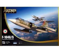 F-104G/S Asa / M Starfighter Italien Air Force 1:48 Plastique Model Kit Kinetic