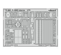F-105d Interior For Trumpeter - 1:72e - Eduard Accessories