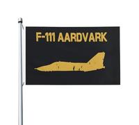 F-111 Aardvark Flag Résistant Aux Intempéries Drapeau De Jardin Couleurs Vives Drapeaux Pour Maison Vacances Jardin 90X150Cm