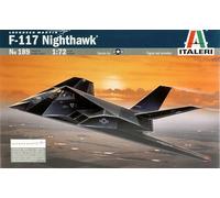 F-117 À Nighthawk Stealth Lockheed Martin Plastique Kit 1:72 Model Italeri