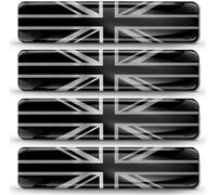 F 127 4 X Flexible 3d Union Jack Flag Stickers For Car Decoration Car Auto Motorcycle Tuning