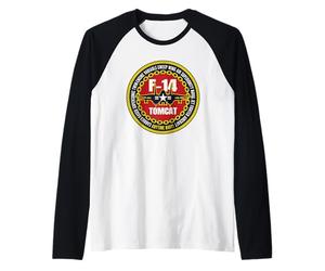 F-14 Tomcat Fighter Jet Naval Art Avion Militaire Manche Raglan
