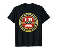 F-14 Tomcat Fighter Jet Naval Art Avion Militaire T-Shirt