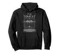 F-14 Tomcat Jet T-Shirt Keeping Up Foreign Relations Sweat à Capuche