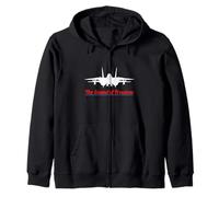 F-14 Tomcat Militaire Fighter Jet Noise Sound-of-Freedom Art Sweat à Capuche