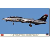 F-14d Tomcat Vf-101 Grim Reapers 2002 1:72 Plastique Model Kit Hasegawa