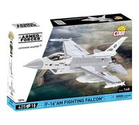 Cobi Maquette à construire F-16C Fighting Falcon 425 briques 1:48 Figurine pilote COBI-5896