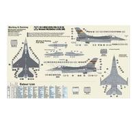 F-16c-30 Ramstain Dragon - 1:72e - Mistercraft