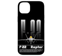 F-22 Raptor Stealth Fighter Jet USAF Aviation Aviation Coque pour iPhone 14 Plus