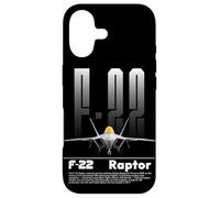 F-22 Raptor Stealth Fighter Jet USAF Aviation Aviation Coque pour iPhone 17