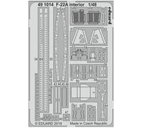 Maquette Eduard F-22a Interior For Hasegawa - 1:48e - Accessories