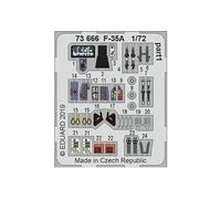 (EDP73666) - Eduard P-Etch 1:72 - F-35A