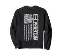 F-4 Phantom Drapeau américain Camouflage Militaire F4 Phantom Sweatshirt