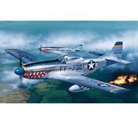 F-51D Mustang Chasseur Kit En Plastique 1:72 Modèle ITALERI